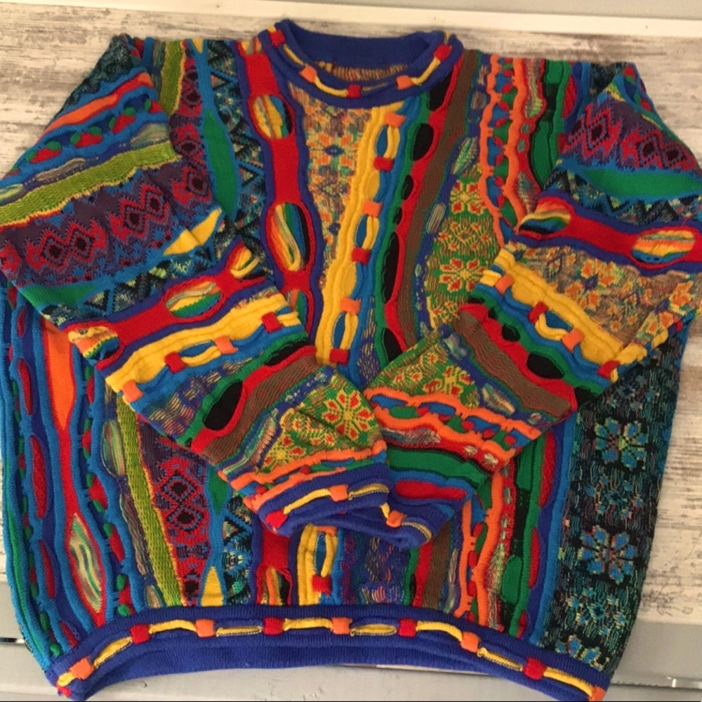 Coogi brand Size extra large vintage cotton sweater